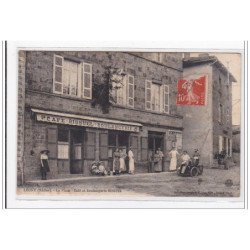LEGNY : la place, café et boulangerie bissuel - etat