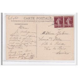 SALVAGNY : fabrique de poteries, vue intérieure, la tour de salvagny - etat