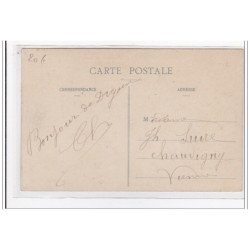 DIGOIN : concours de digoin, défilé devant les drapeaux - tres bon etat