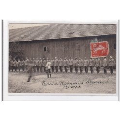 PARAY-le-MONIAL : militaires, prisonniers allemand, lot de 5 CPA - tres bon etat