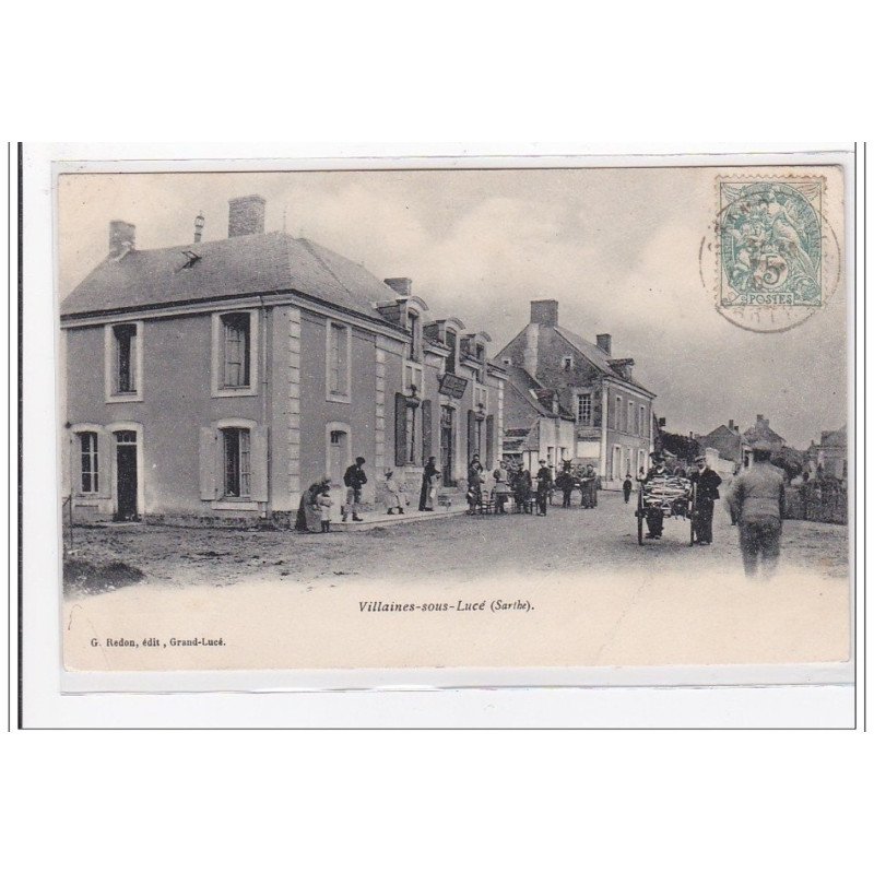 VILLAINES-sous-LUCE : une vue - etat