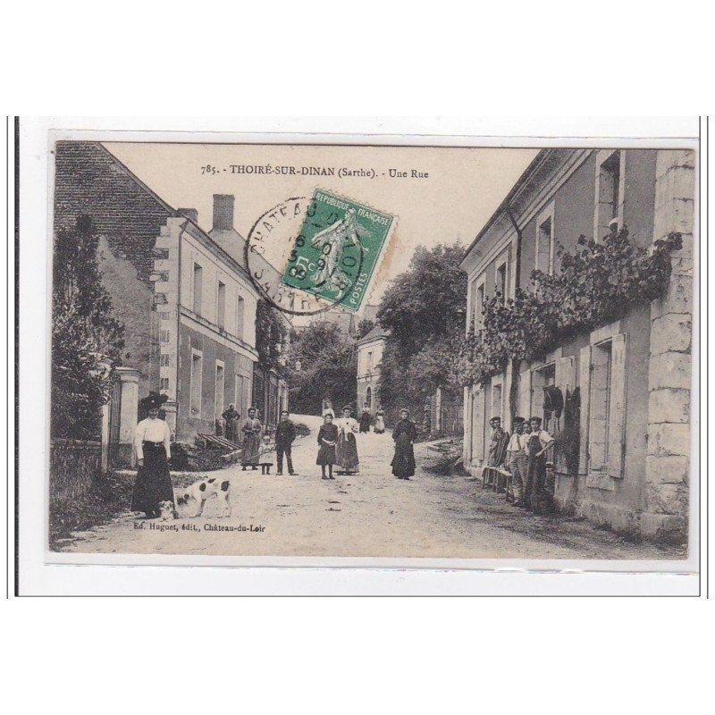 THOIRE-sur-DINAN : une rue - etat