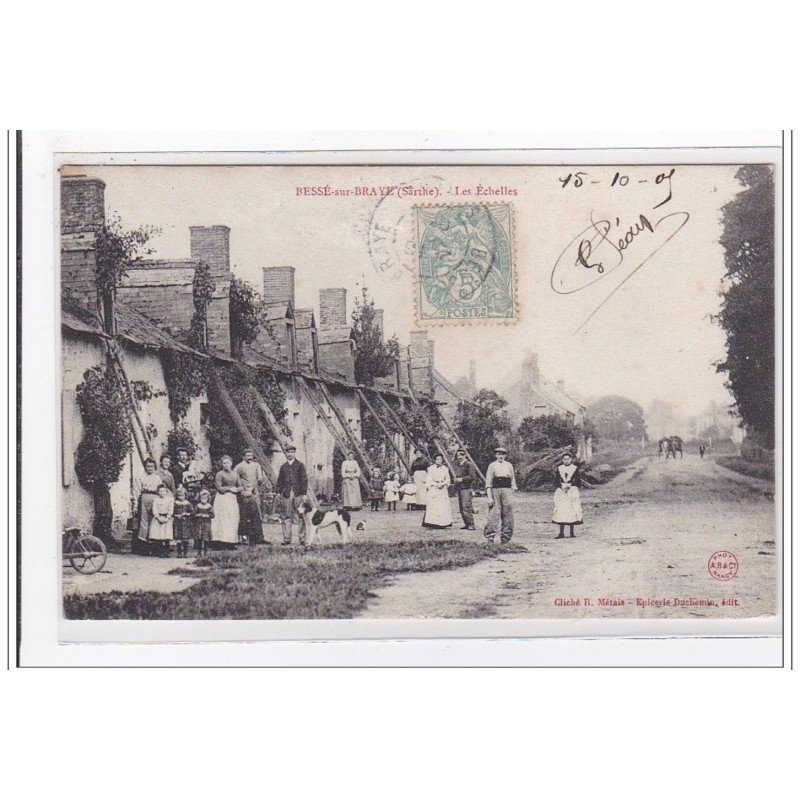 BESSE-sur-BRAYE : les échelles - tres bon etat