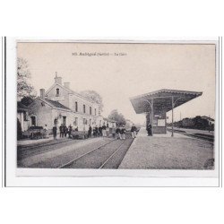 AUBIGNE : la gare - tres bon etat