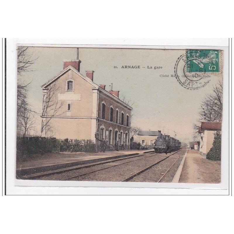 ARNAGE : la gare - tres bon etat