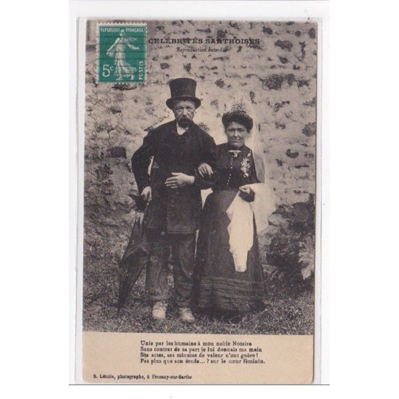 SARTHE : celebrités sarthoises - etat