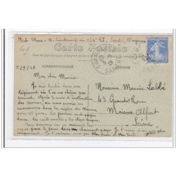 CHAMPAGNE : grande filature leduc-ladeveze, sortie d'une partie des ouvriers - tres bon etat