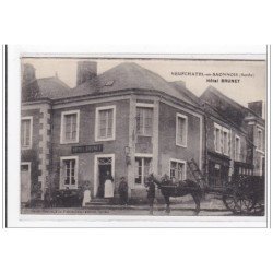 NEUFCHATEL-en-SANNOIS : hotel brunet - tres bon etat