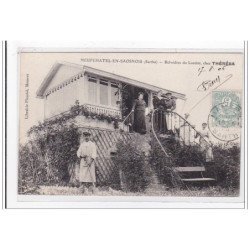 NEUFCHATEL-en-SAOSNOIS : belvédere du laurier, chez theresa - tres bon etat