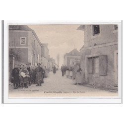 PRUILLE-L'EGUILLE : rue des ecoles - tres bon etat