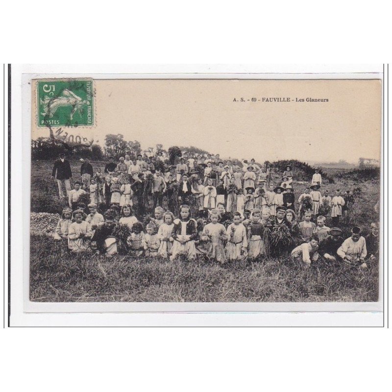 FAUVILLE : les glanneurs - etat