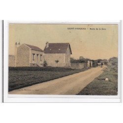 SAINT-FARGEAU : route de la gare (toillée) - tres bon etat