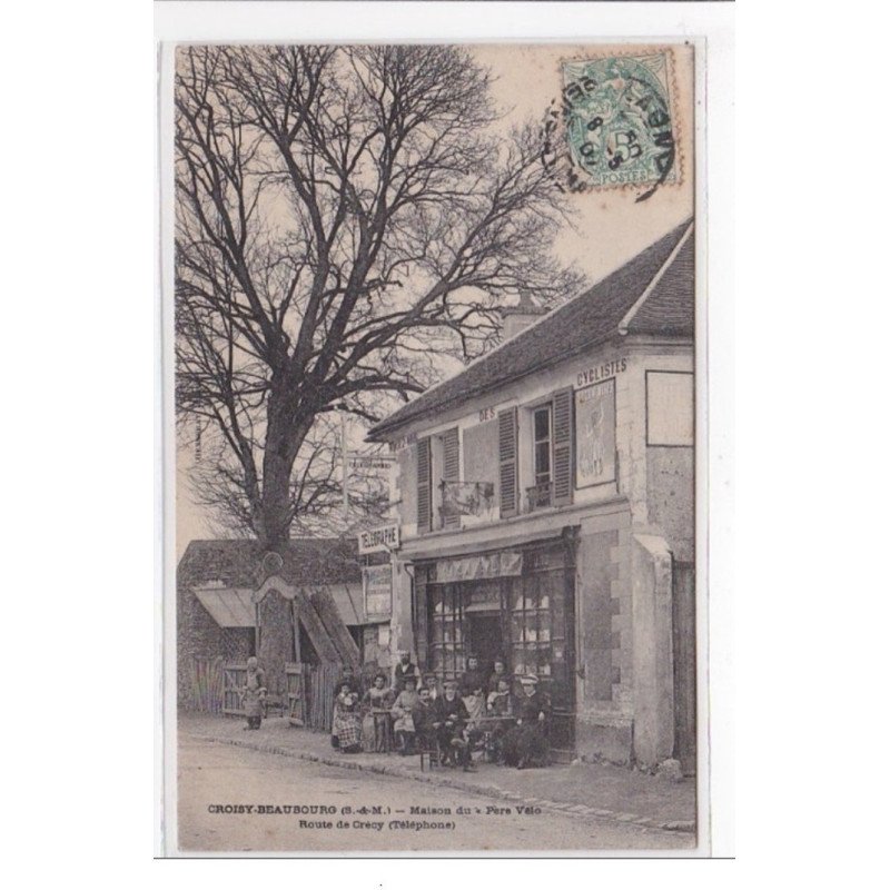 CROISY-BEAUBOURG : maison du pere velo, route de crecy - tres bon etat