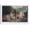 SEINE et MARNE : ruines de montaiguillon (toillée) - tres bon etat