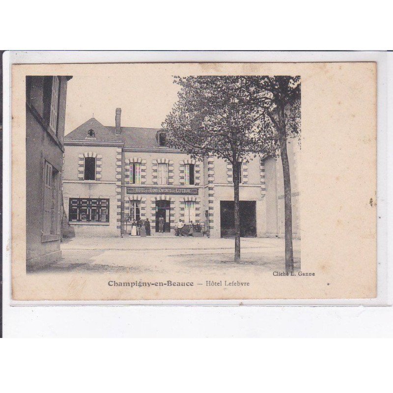 CHAMPIGNY-en-BEAUCE: hôtel lefebvre - très bon état