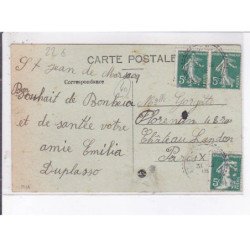 SAINT-JEAN-de-MARSACQ: place de la mairie et des écoles - très bon état