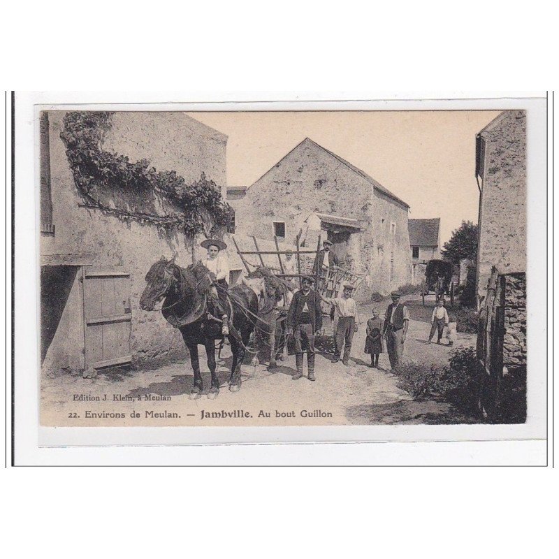 JAMBVILLE : au bout guillon - tres bon etat