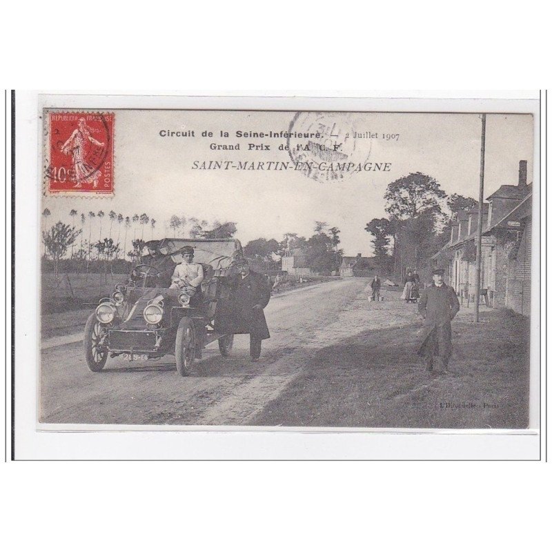 SAINT-MARTIN-en-CAMPAGNE : circuit de la seine-interieur grand prix de l'A.C.F. - tres bon etat