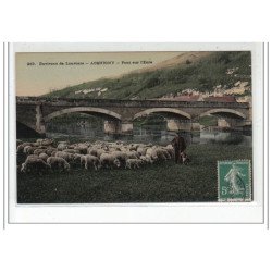 ACQUIGNY - Environs de LOUVIERS - Pont sur l'Eure - très bon état