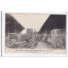 LE HAVRE : chantiers et scieries E. Deveaux et fils, partie des hangars - tres bon etat