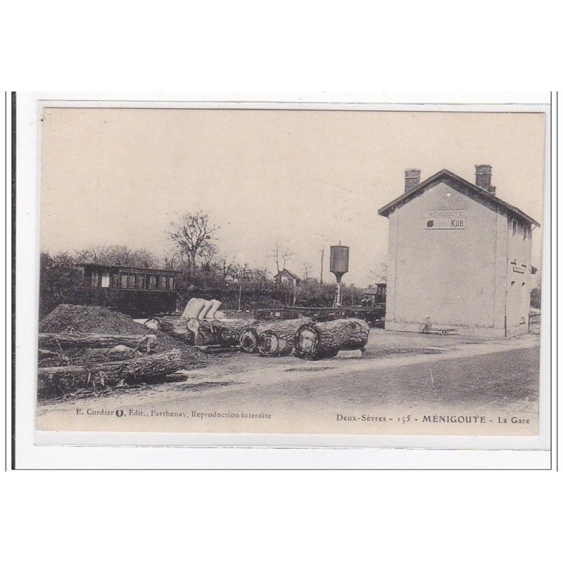 MENIGOUTE : la gare - tres bon etat