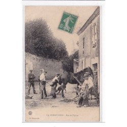 LA GRIMAUDIERE : rue de l'eglise (marechal-ferrand - tres bon etat