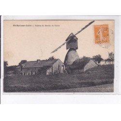 SAINT-DYE-sur-LOIRE: ruines du moulin du tertre - très bon état