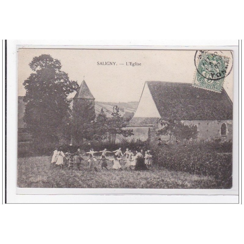 SALIGNY : l'eglise - etat