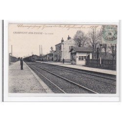 CHAMPIGNY-sur-YONNE : la gare - tres bon etat