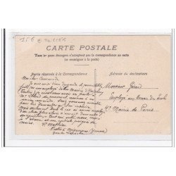 LAROCHE : la passerelle et la poste (toillée) - tres bon etat