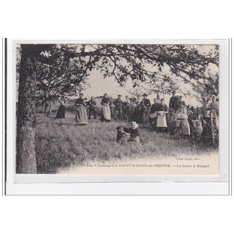 SAINT-MARTIN-du-TERTRE : la butte a margot - tres bon etat