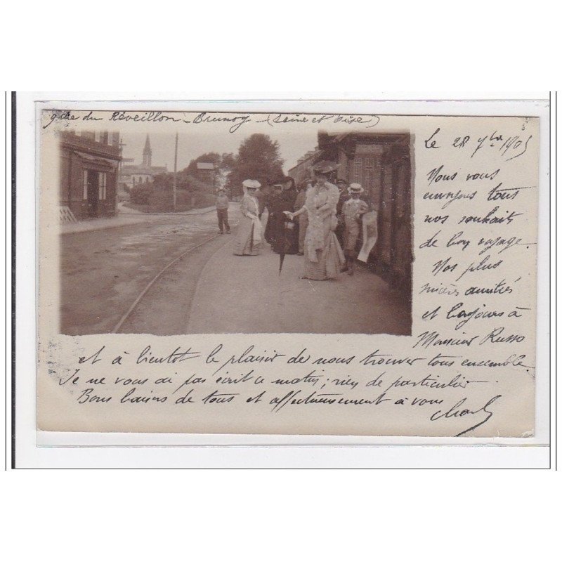 BRUNOY : gare du reveillon - tres bon etat