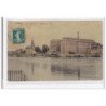 CORBEIL : les moulins et l'hotel de ville (toillée) - tres bon etat