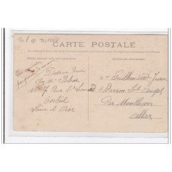 CORBEIL : les moulins et l'hotel de ville (toillée) - tres bon etat