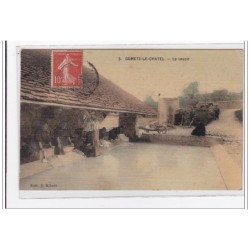 GOMETZ-le-CHATEL : le lavoir (toillée) - tres bon etat