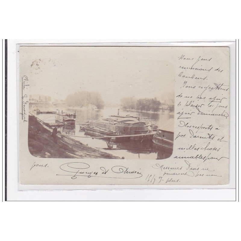 ASNIERES : peniche - tres bon etat