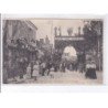 COUR-CHEVERNY: fête du 13 août, rue barberet, l'arc de triomphe - très bon état