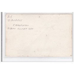 CHARENTON : pompiers, photo format CPA - tres bon etat