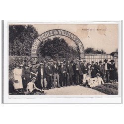 VILLIERS : l'horticulture de villiers sur marne, souvenir du 15 aout 1922 - etat