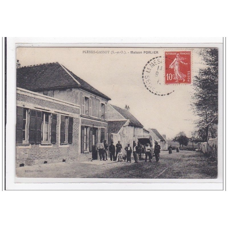 PLESSIS-GASSOT : maison porlier - tres bon etat