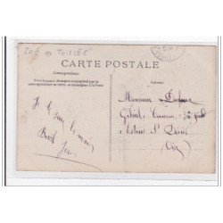 EAUBONNE : le petit lavoir et l'eglise (toillée) - tres bon etat