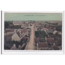 LE MESNIL-AUBRY : vue a vol d'oiseau (1) (toillée) - tres bon etat