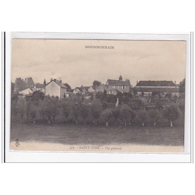 SAINT-VOIR : vue generale - tres bon etat