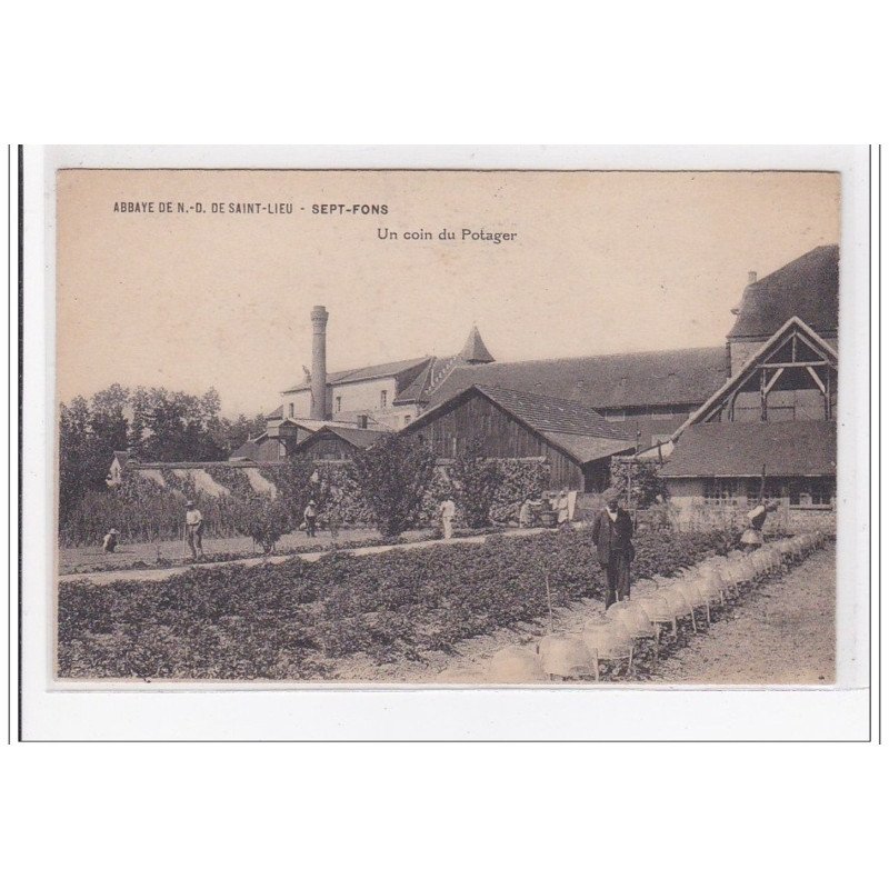 SEPT-FONS : un coin du potager - tres bon etat