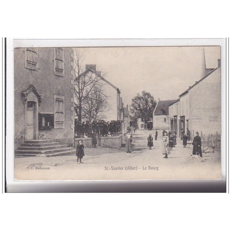St-SAUVIER : le bourg - tres bon etat
