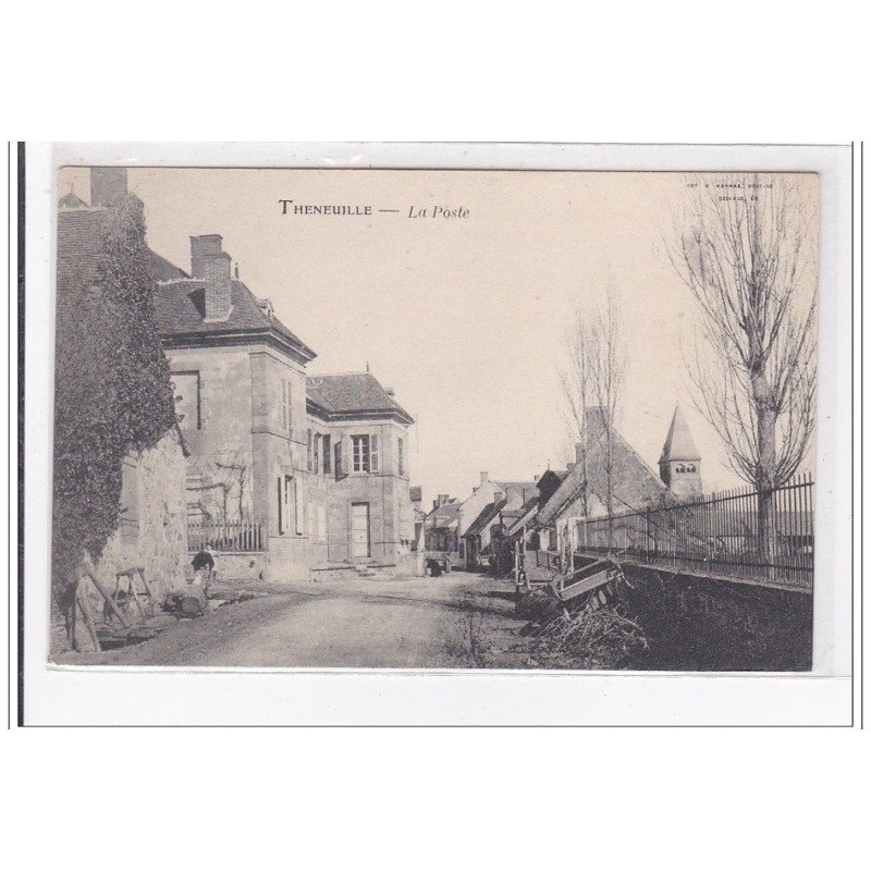 THENEUILLE : la poste - tres bon etat
