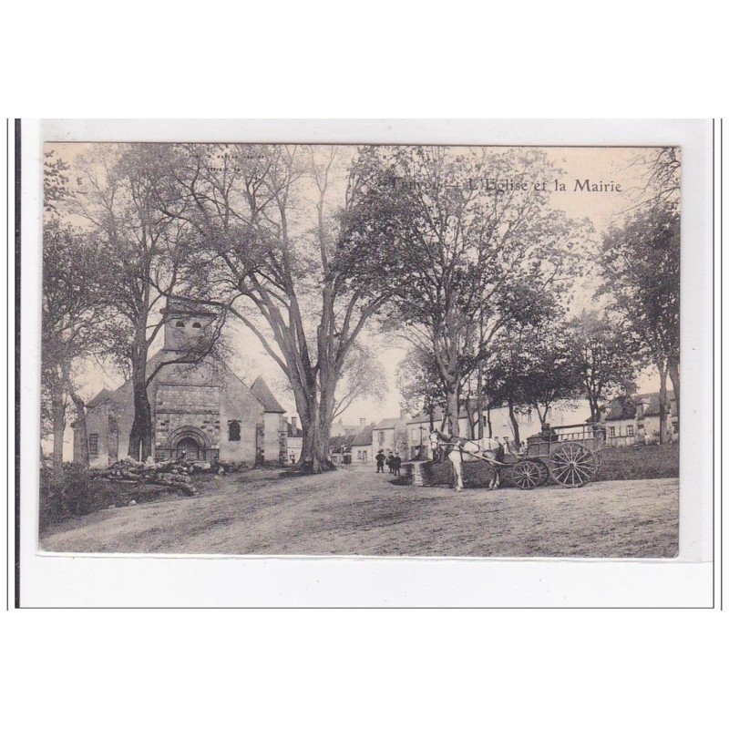 TREVOL : l'eglise et la mairie - tres bon etat