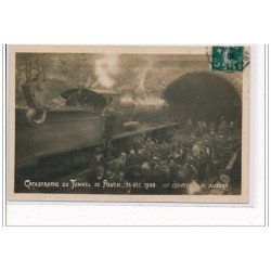 Catastrophe du tunnel de POUCH, 15 Déc. 1908: les équipes de secours - état