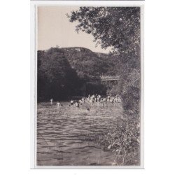 ENVIRONS D'ORGELET : l'ain au pont de la pyle - très bon état