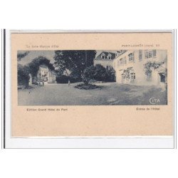 PORT-LESNEY : entrée de l'hotel - très bon état